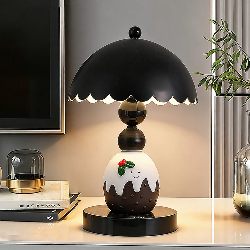 Eistüten-Tischlampe Cartoon-Design