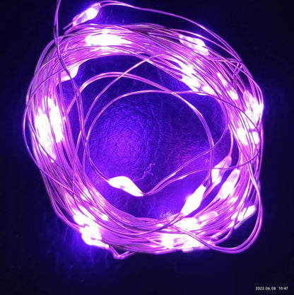 LED-Lichterkette mit Kugeln, 3 m