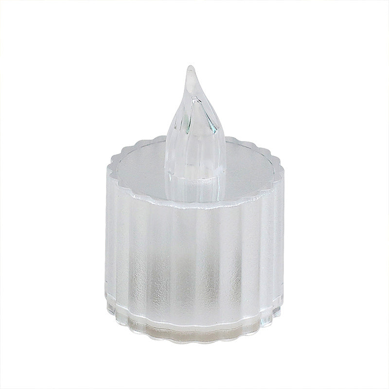 LED-Teelichter, transparent
