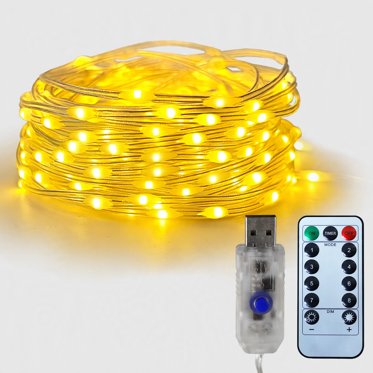 LED-Kupferdraht-Lichterkette, wasserdicht