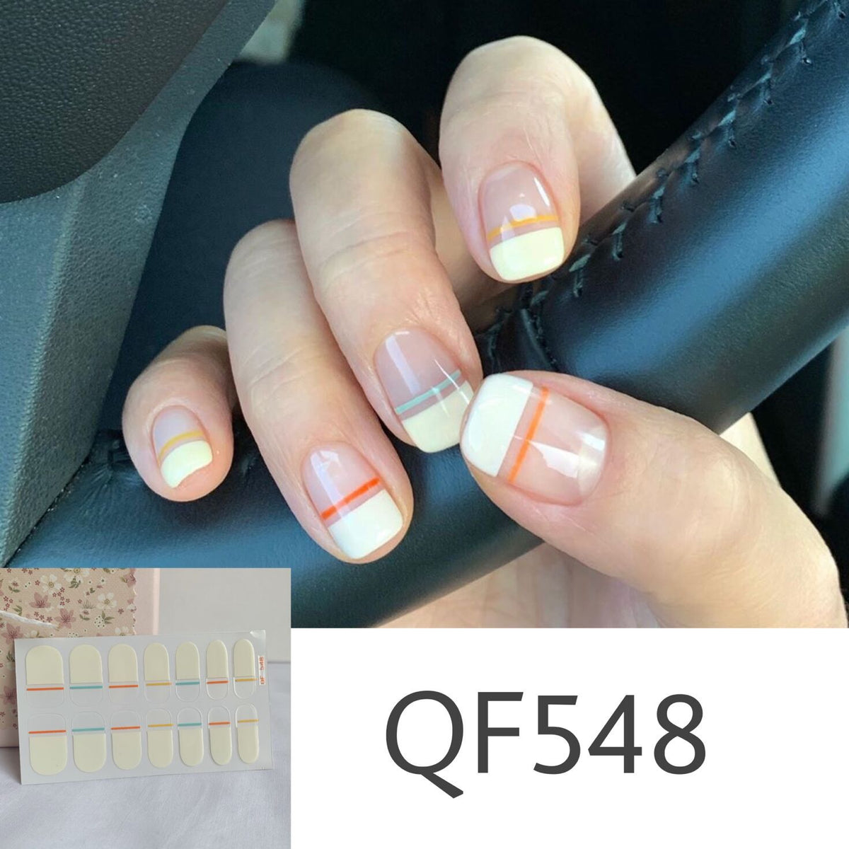 Künstliche Nagelkunst mit Sterndesign Brehn