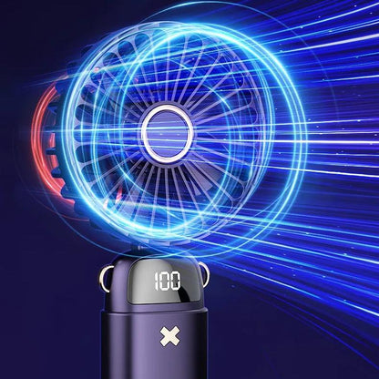 Tragbarer USB-Handventilator mit Telefonständer | Brehn