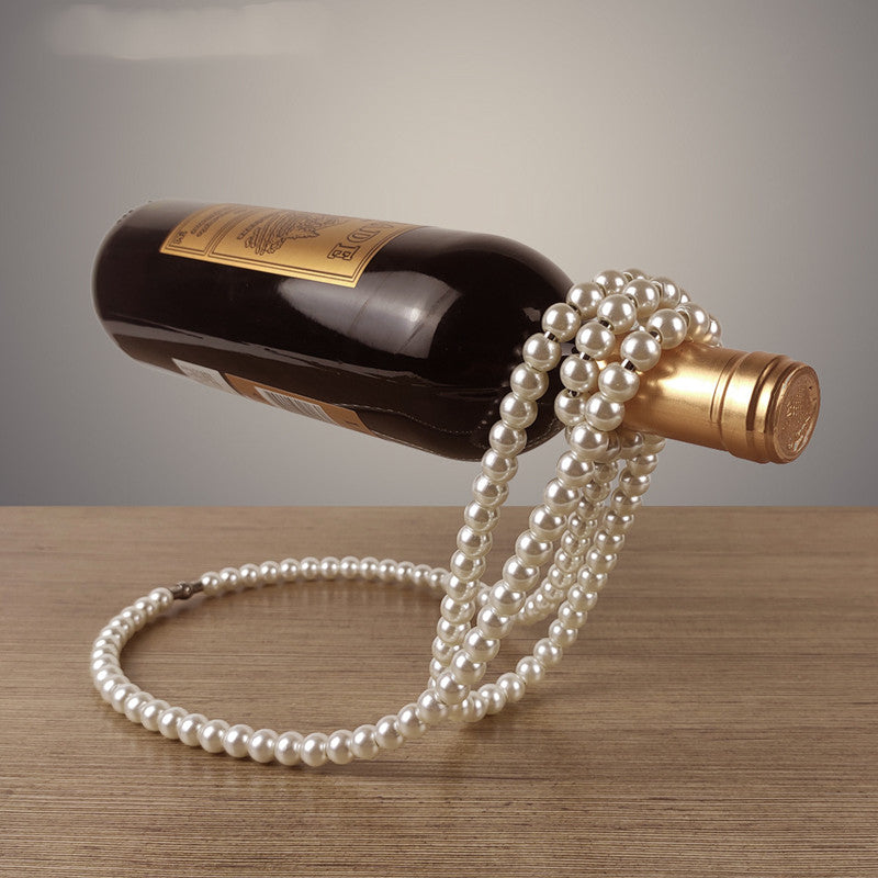 Elegante Kollektion schwimmender Weinflaschenhalter