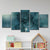 Brehn | Blaue Jesus Christus Wandkunstdruck Mehrteilig Modernismus Esszimmer Leinwandmalerei