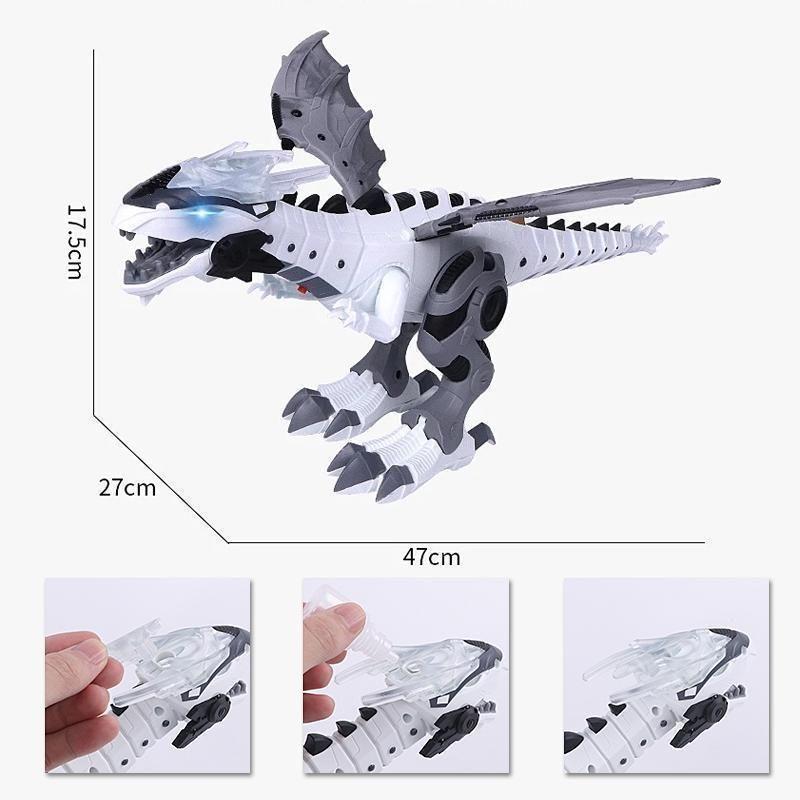 Laufendes Dinosaurier-Drachen-Hybridspielzeug