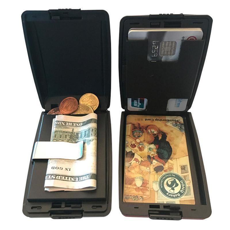 Sicheres Bargeld- und Kartenetui