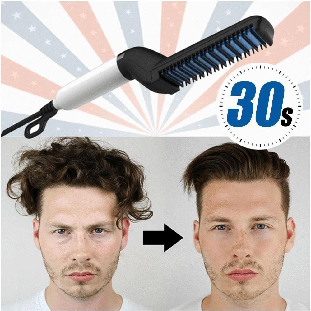 Bart- und Haarglättungskamm für Männer