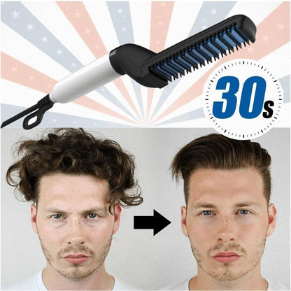 Bart- und Haarglättungskamm für Männer