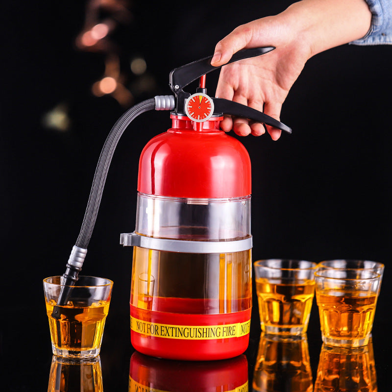 2L Kreativer Feuerlöscher Wein- und Getränkespender | Brehn