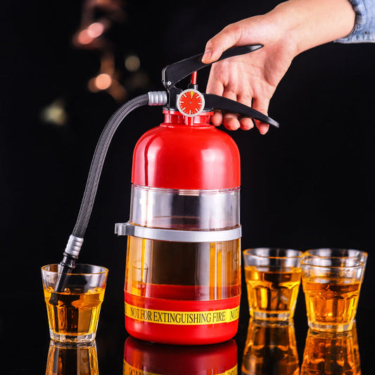 2L Kreativer Feuerlöscher Wein- und Getränkespender | Brehn