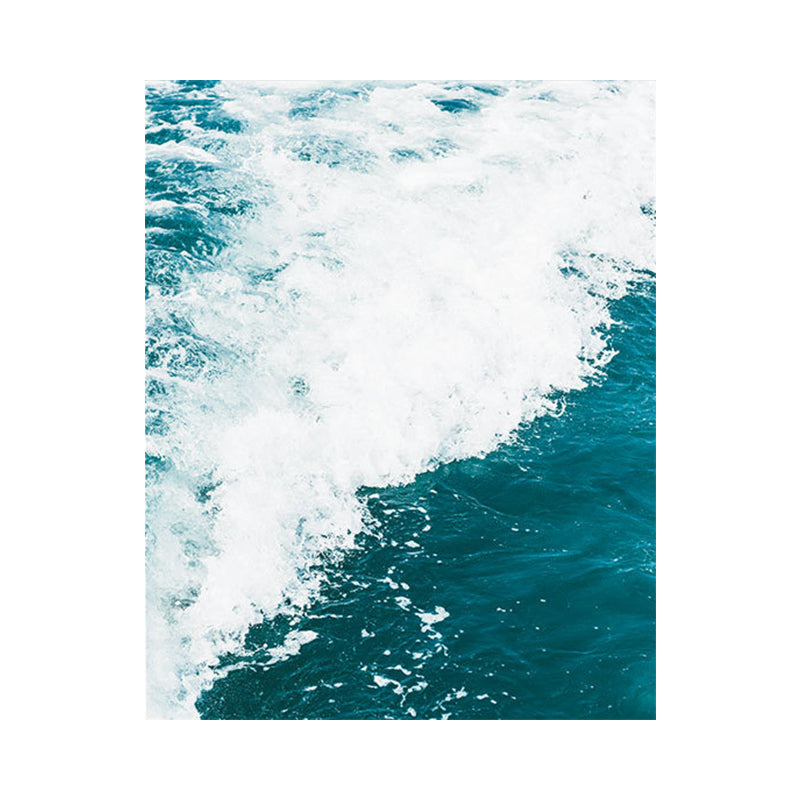 Brehn | Fotografie Ozean Wasser Leinwand Wandkunst für das Wohnzimmer, Pastellfarbe, Mehrteilig