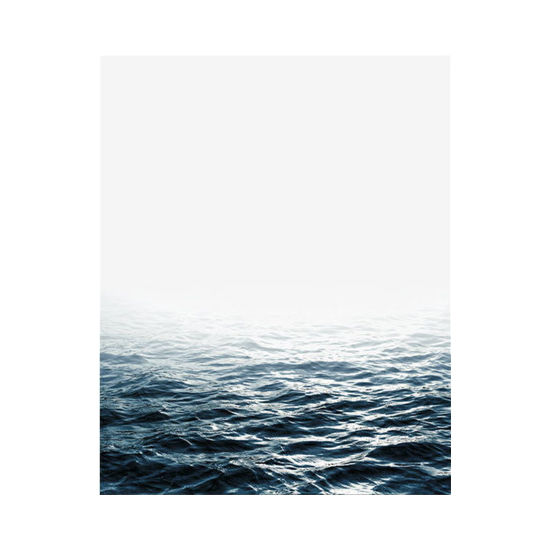 Brehn | Fotografie Ozean Wasser Leinwand Wandkunst für das Wohnzimmer, Pastellfarbe, Mehrteilig