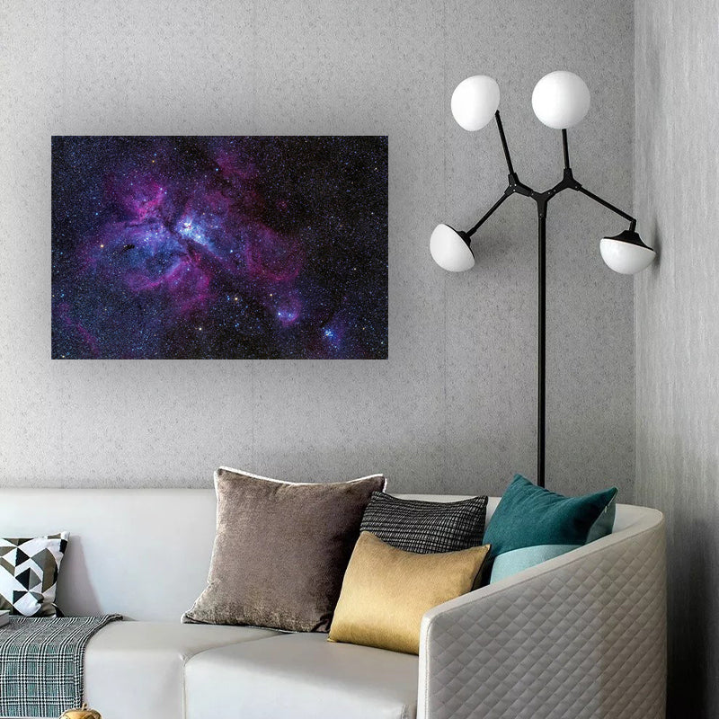 Brehn | Stunning Melkweg Canvas Print voor Woonkamer Universum Landschap Muurkunst Decor