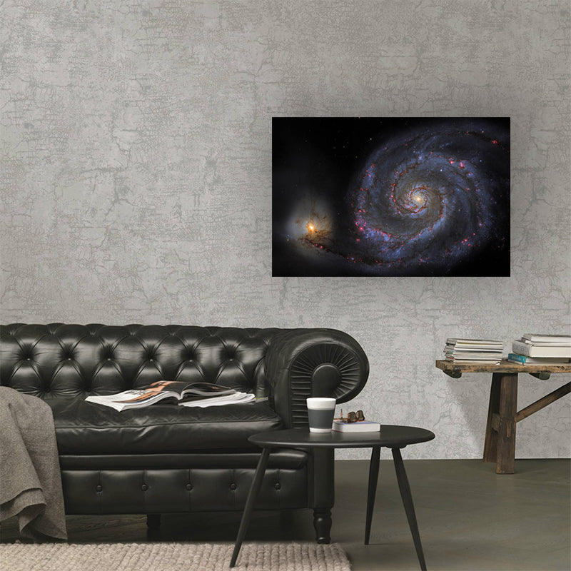 Brehn | Stunning Melkweg Canvas Print voor Woonkamer Universum Landschap Muurkunst Decor
