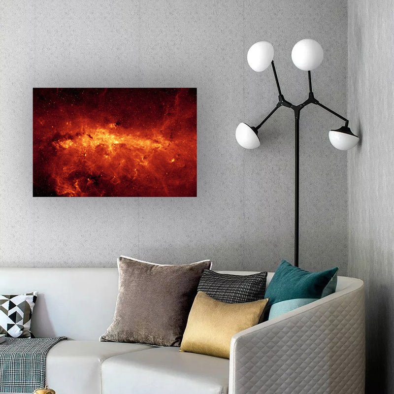 Brehn | Stunning Melkweg Canvas Print voor Woonkamer Universum Landschap Muurkunst Decor