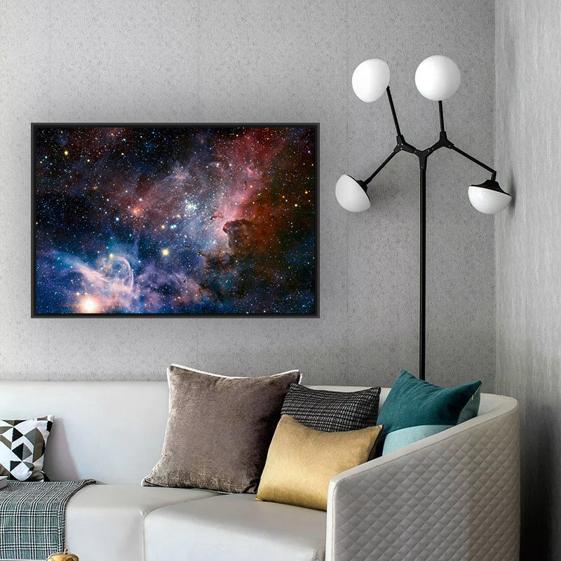 Brehn | Stunning Melkweg Canvas Print voor Woonkamer Universum Landschap Muurkunst Decor