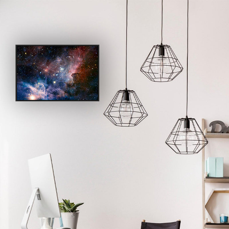 Brehn | Stunning Melkweg Canvas Print voor Woonkamer Universum Landschap Muurkunst Decor