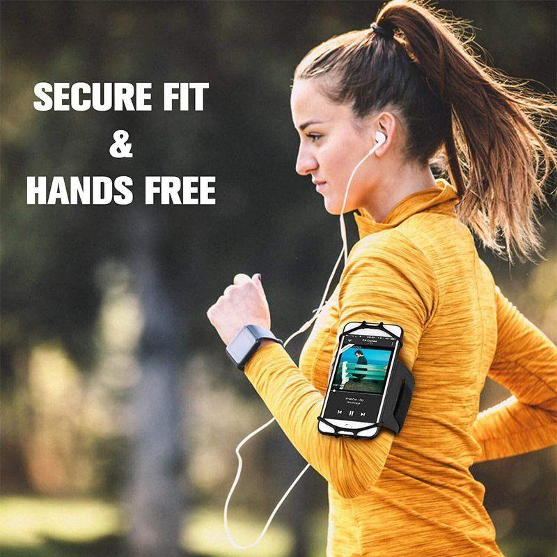 180° drehbares Handy-Armband zum Laufen