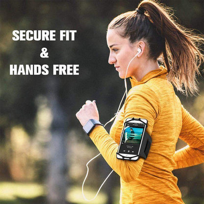 180° drehbares Handy-Armband zum Laufen