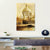 Brehn | Global Inspirierte Schloss Wandkunst Braune Wohnzimmer Leinwand, Texturierte Oberfläche