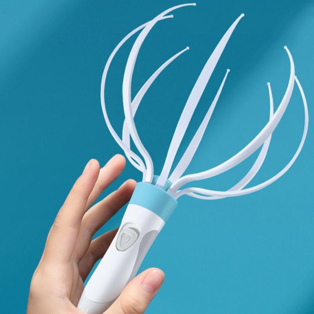 Elektrischer Kopfmasseur mit Vibration. | Brehn