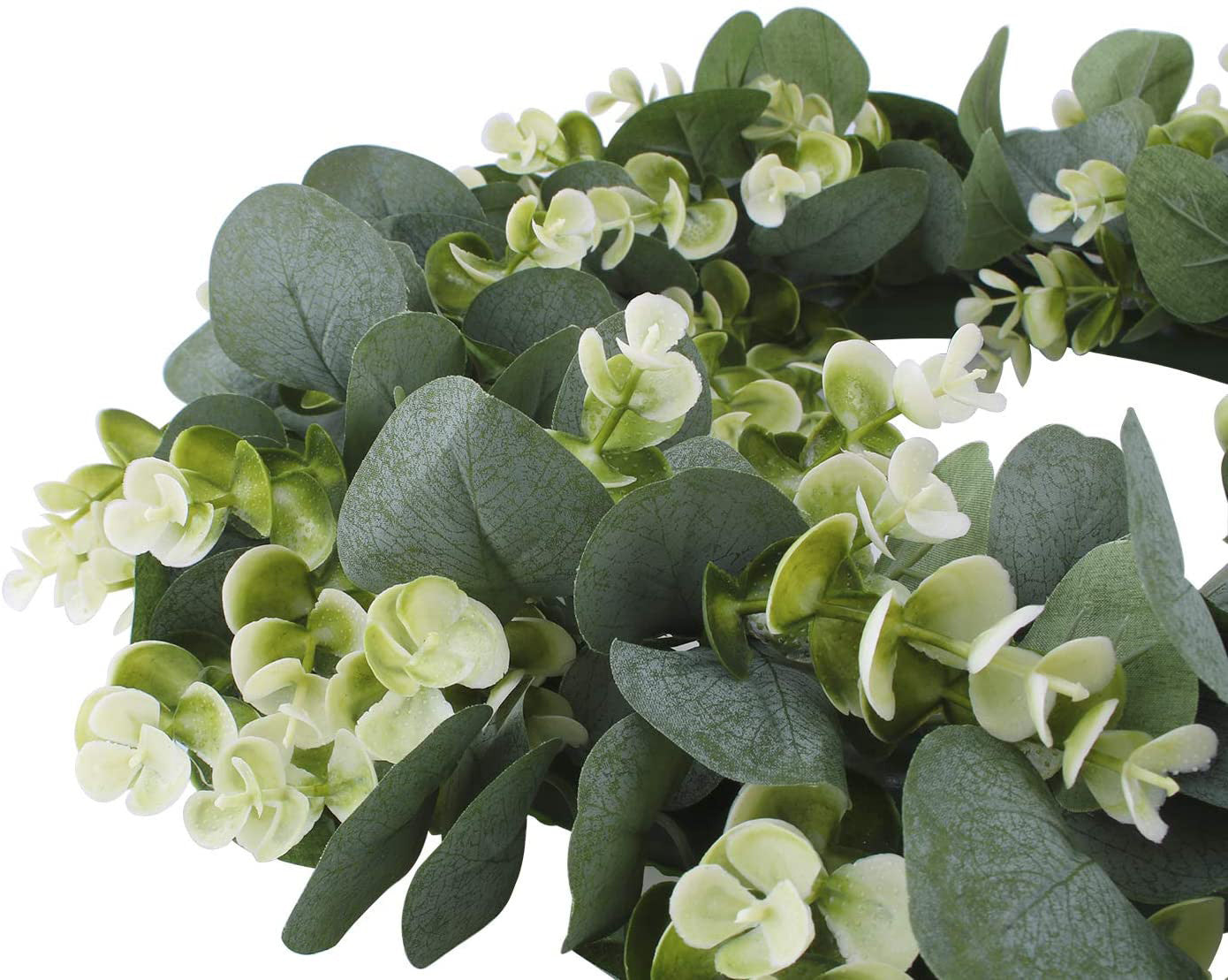 Brehn | Kompatibel mit Apple, Simulationsgirlande Eukalyptusgirlande Lysimachia Ring