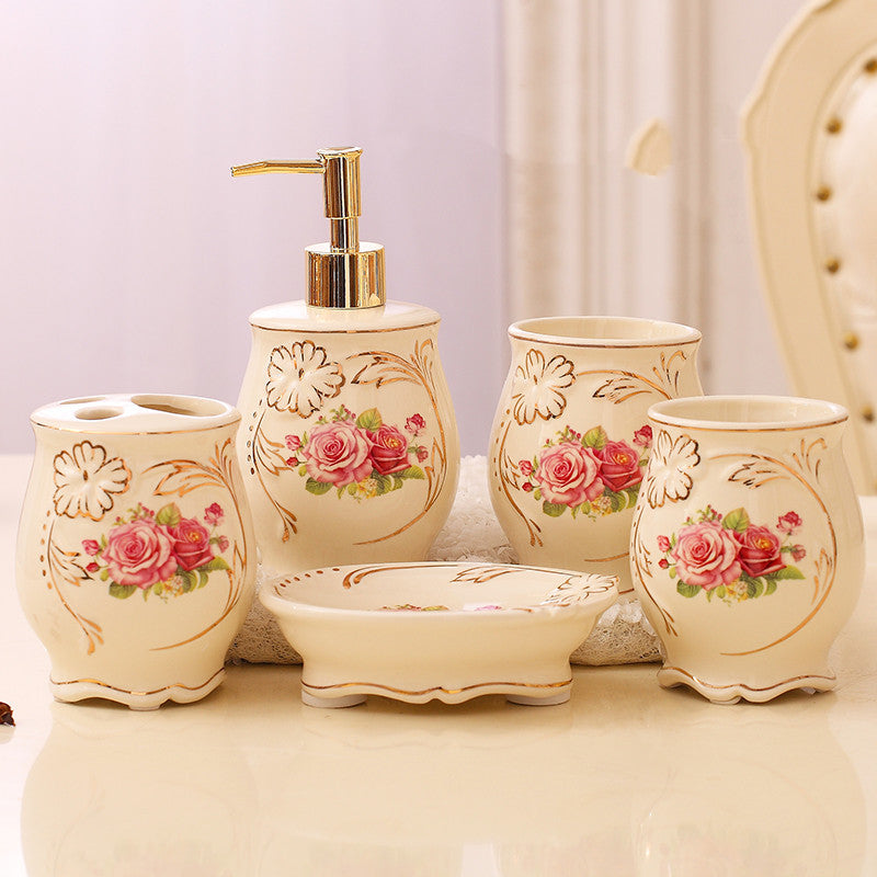 Keramisches-Badezimmer-Set | Brehn