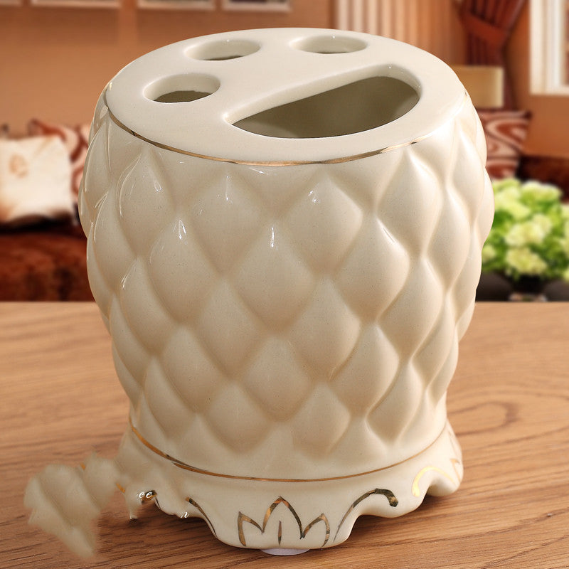 Toiletten Mundspülbecher Set mit Ablage | Brehn