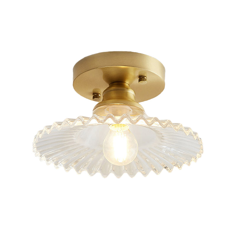 LumiCraft – Industrielle Deckenlampe mit grünem Glas-Schirm | Brehn