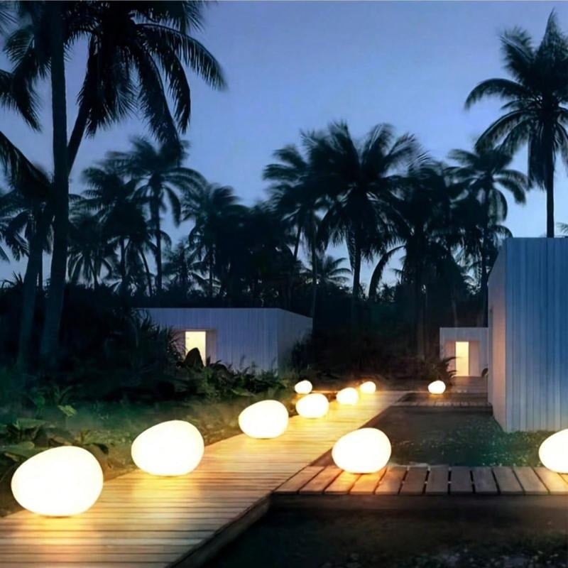 LuminaStone — Verzaubert Ihren Garten mit warmem, kabellosem Licht für magische Abende | Brehn