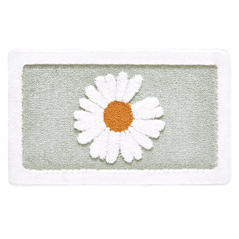 Floral Design Plüsch Badematte Brehn