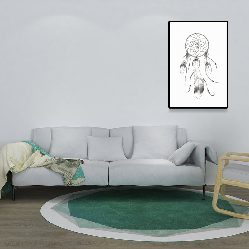 Brehn | Fabulous Traumfänger Wanddekoration für das Esszimmer in Grau, mehrere Größenoptionen