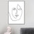 Brehn | Skandinavischer Stil Neuheiten Figuren Kunst in Weiß Texturiert Wanddekoration für das Wohnzimmer
