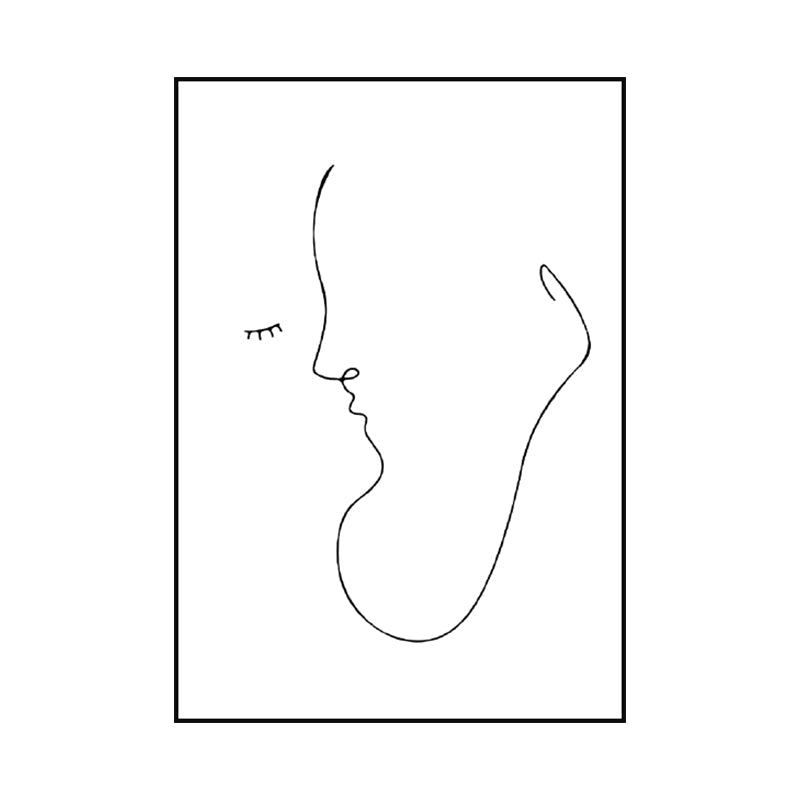 Brehn | Skandinavischer Stil Neuheiten Figuren Kunst in Weiß Texturiert Wanddekoration für das Wohnzimmer