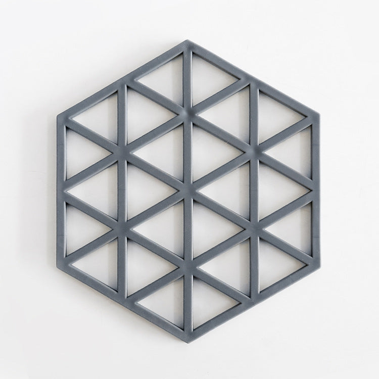 Unisex Silikon Untersetzer mit modernem geometrischem Design Brehn
