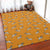 Brehn | Oranger Kinderzimmer Teppich Kinder Tier Zebra Muster Bereichsteppich Polyester Fleckenresistenter Teppich
