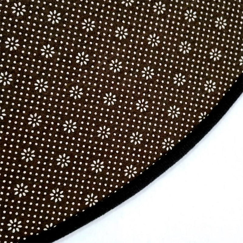 Brehn | Niedlicher Kinderteppich in Grau und Braun Tier Bär Geometrie Muster Teppich Polyester Fleckenresistenter Teppich für das Kinderzimmer