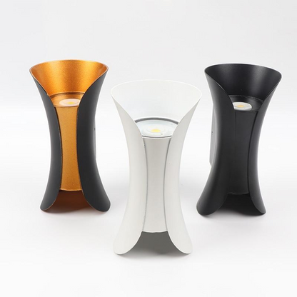 Wetterfeste LED-Aluminium-Wandleuchte für Outdoor-Eleganz
