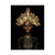 Brehn | Fashion Crowned African Woman Art Print Glam Canvas Wall Decoration in Gold and Black