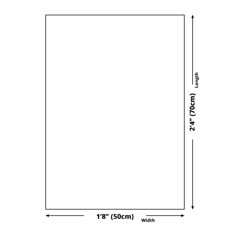 Brehn | Grüne Palmblätter Kunstdruck Texturierte Oberfläche Skandinavischer Stil Wohnzimmer Wanddekoration