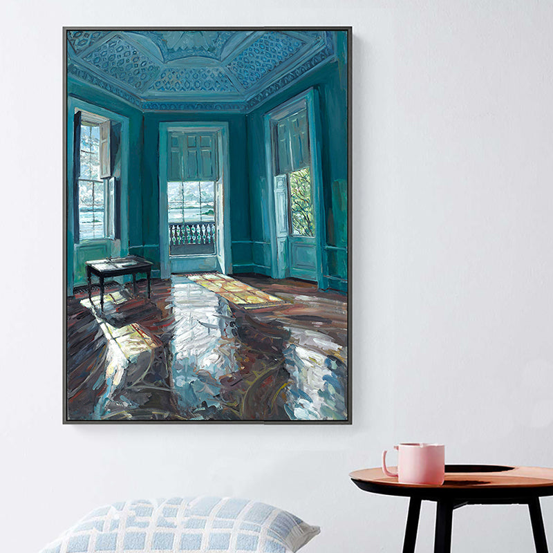 Brehn | Hausinterieur Kunst für Gästezimmer Ölmalerei Wanddekoration, mehrere Größenoptionen