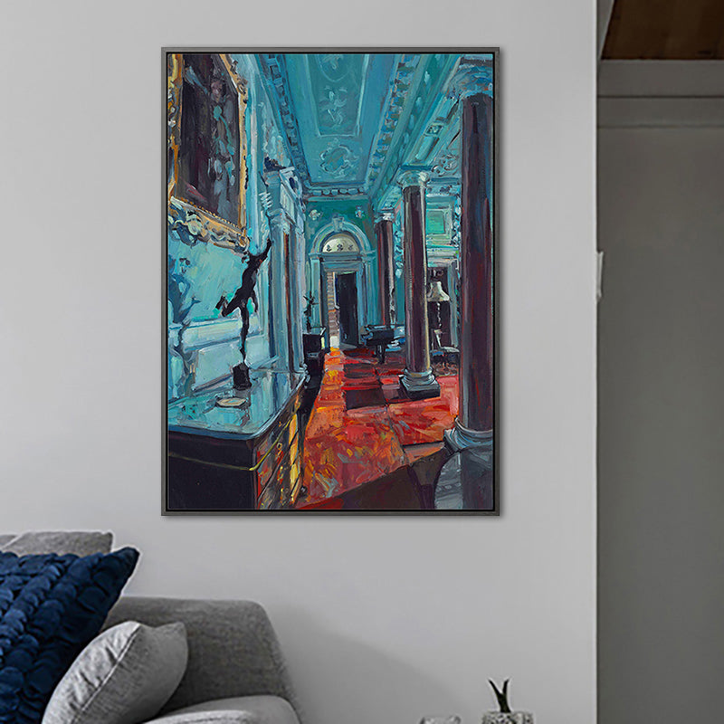 Brehn | Hausinterieur Kunst für Gästezimmer Ölmalerei Wanddekoration, mehrere Größenoptionen