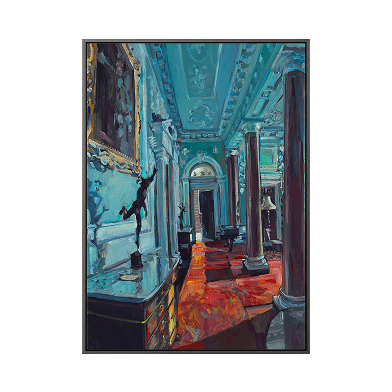 Brehn | Hausinterieur Kunst für Gästezimmer Ölmalerei Wanddekoration, mehrere Größenoptionen