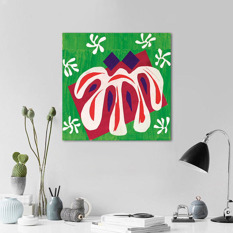 Brehn | Leinwandgrün Kunstdruck Fauvismus Henri Matisse Abstrakte Malerei Wanddekoration für das Zimmer