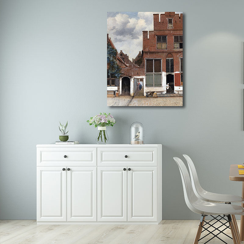 Brehn | Retro Stil Malerei Lichtfarbe Maiden Wandkunst Druck, Mehrere Größen verfügbar