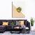 Brehn | Geometrische Leinwandwandkunst Nordic Style Leckeres Obst Druck Wanddekoration in Hellen Farben