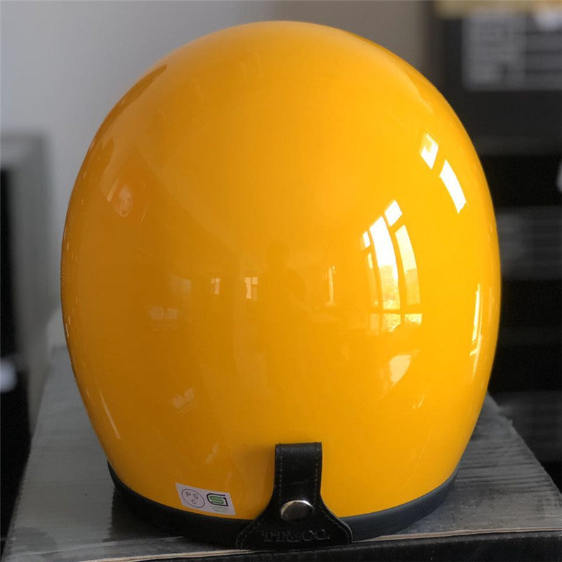 Klassischer Cruiser Motorradhjelm Brehn