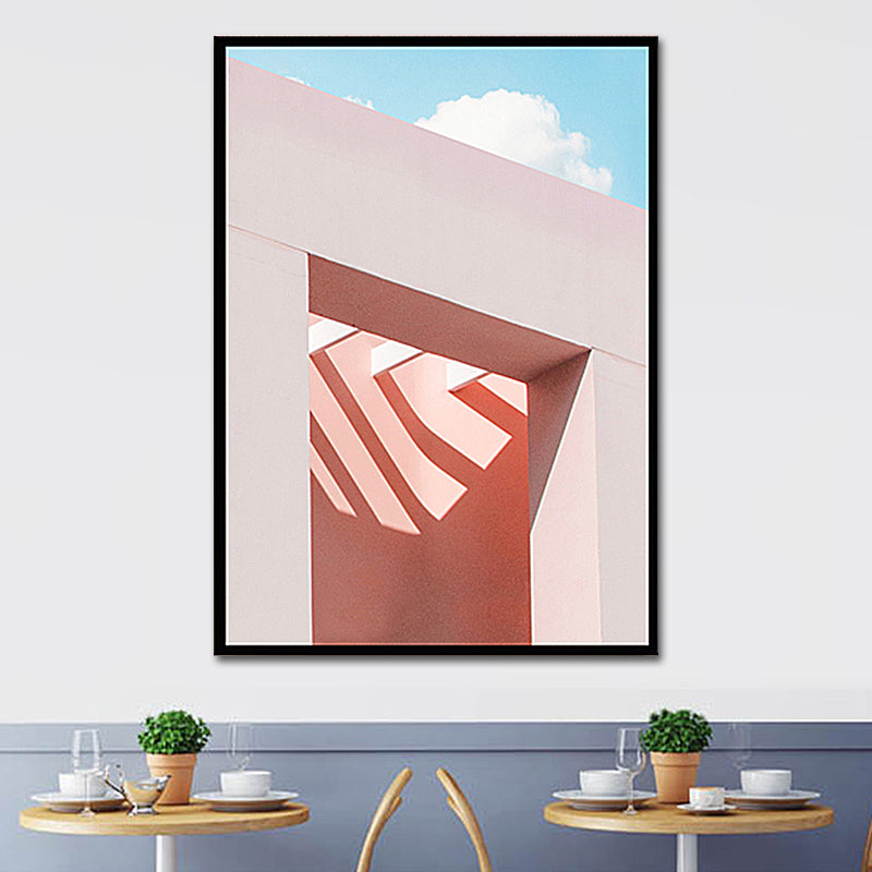 Brehn | Illustrationen Wandkunst Dekor Texturiertes Skandinavisches Esszimmer Leinwanddruck