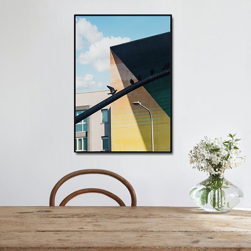Brehn | Illustrationen Wandkunst Dekor Texturiertes Skandinavisches Esszimmer Leinwanddruck