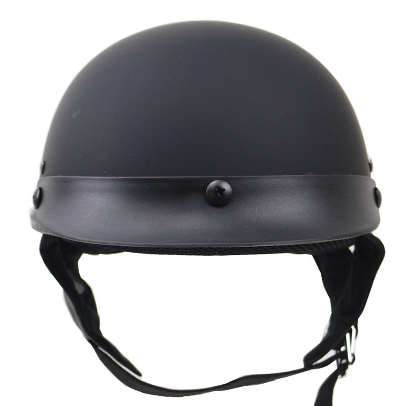 Klassischer Low-Profile Motorradhelm Brehn